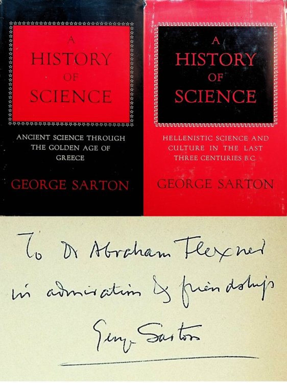 A History of Science. Vol 1. Ancient Science Through the Golden Age of Greece; Vol 2. Hellenistic Science and Culture in the Last Three Centuries B.C.