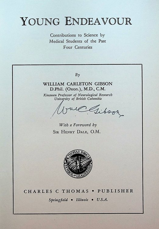 Young Endeavour: Contributions to Science by Medical Students of the Past Four Centuries