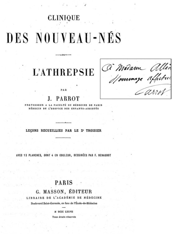 Clinique des Nouveau-Nes: L'Athrepsie