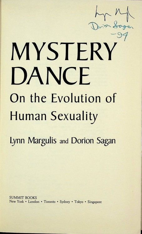 Mystery Dance: On the Evolution of Human Sexuality