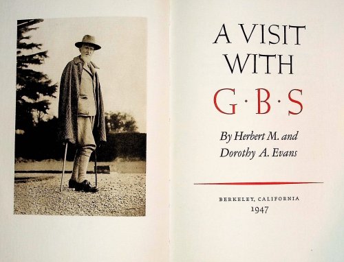 A Visit With G. B. S.