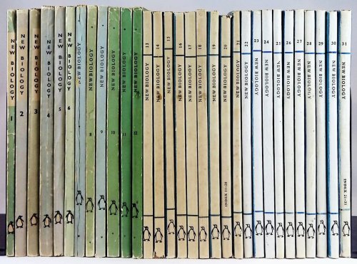 New Biology, vols 1-31