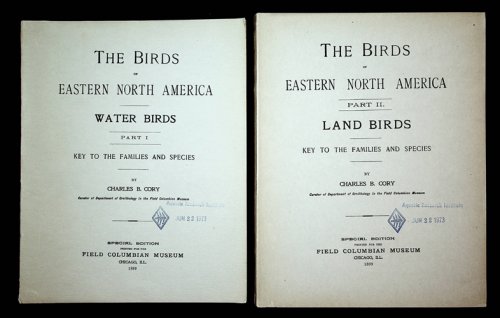 The Birds of Eastern North America. Part I. Water Birds; Part II. Land Birds