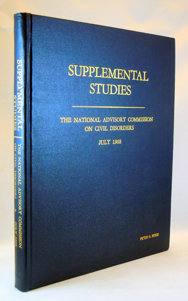Supplemental Studies for the National Advisory Commission on Civil Disorders: Racial Attitudes in Fifteen American Cities