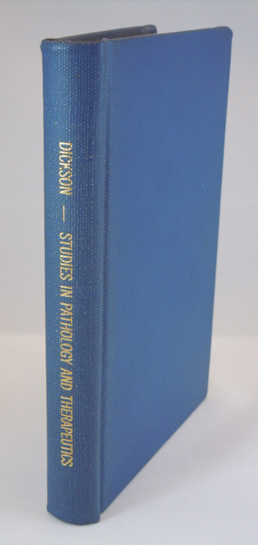 Studies in Pathology and Therapeutics