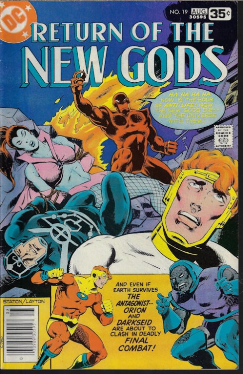 NEW GODS (Return of the): Aug. #19