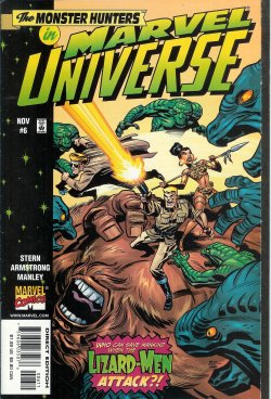MARVEL UNIVERSE, The Monster Hunters in . . .: Nov #6