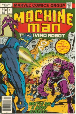 MACHINE MAN The Living Robot: July #4