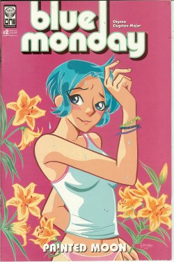 BLUE MONDAY: PAINTED MOON: June #2 (of 4)