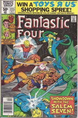 FANTASTIC FOUR: Oct #223