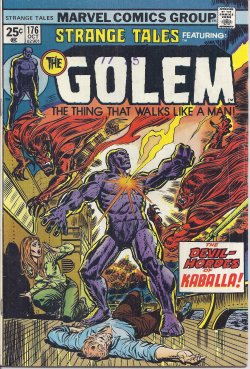 Image for STRANGE TALES (featuring The Golem): Oct #176 STRANGE TALES (featuring The Golem): Oct #176