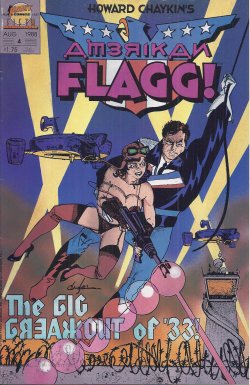 AMERICAN FLAGG: Aug #4