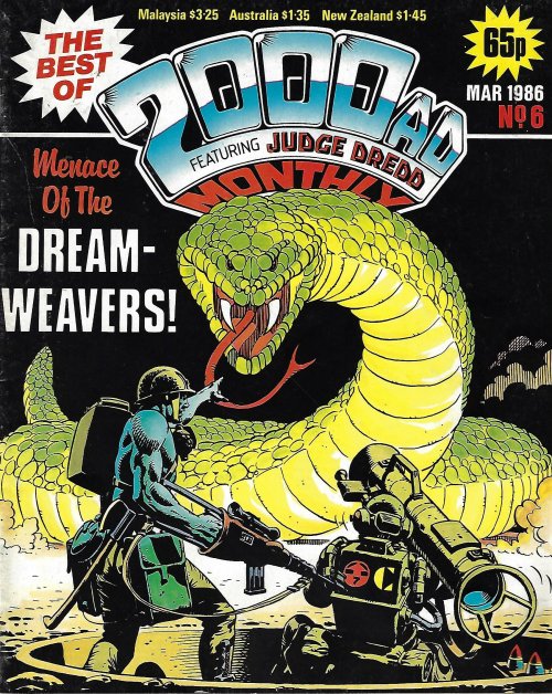 THE BEST OF 2000 AD (Judge Dredd): Mar. 1986, No. 6