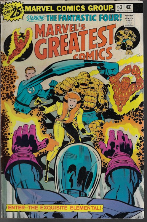 Image for MARVEL'S GREATEST COMICS: May #63 (Fantastic Four) MARVEL'S GREATEST COMICS: May #63 (Fantastic Four)