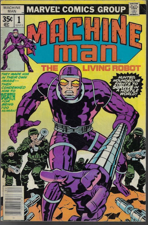 MACHINE MAN The Living Robot: Apr #1