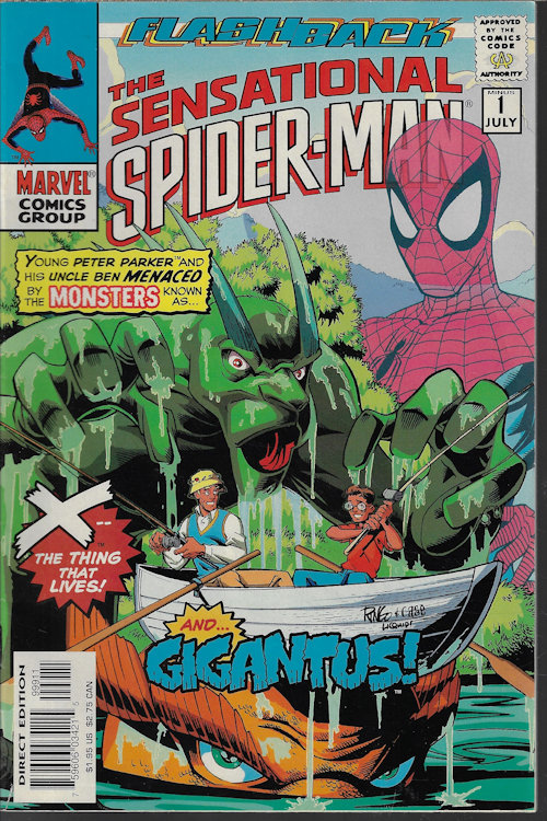 THE SENSATIONAL SPIDER-MAN: July #-1 (Minus 1; Flashback)