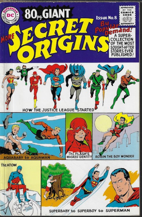 Image for MORE SECRET ORIGINS Issue No. 8 (Replica #1) MORE SECRET ORIGINS Issue No. 8 (Replica #1)