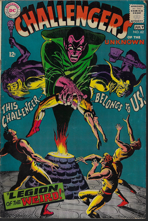 CHALLENGERS OF THE UNKNOWN: July #62