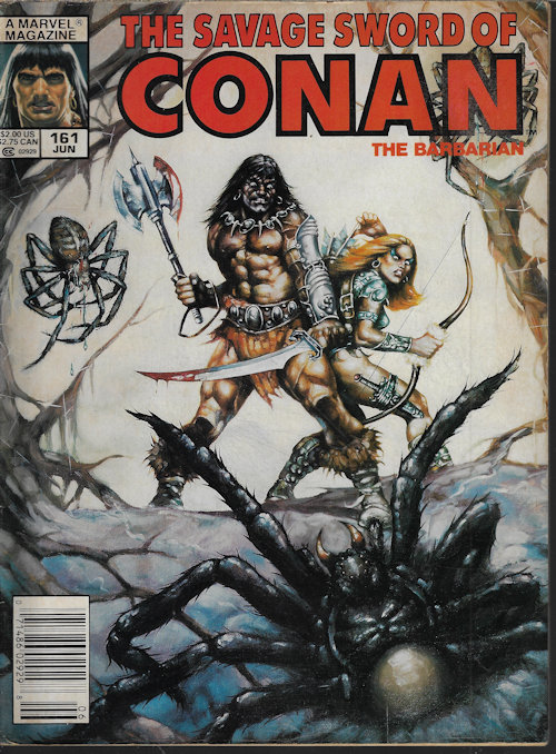 SAVAGE SWORD OF CONAN The Barbarian: Jun 1989, #161