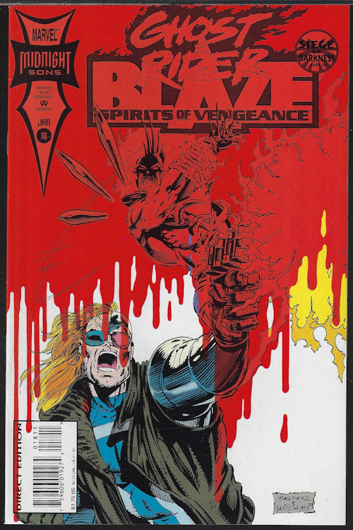 GHOST RIDER / BLAZE: SPIRITS OF VENGEANCE: Jan # 18