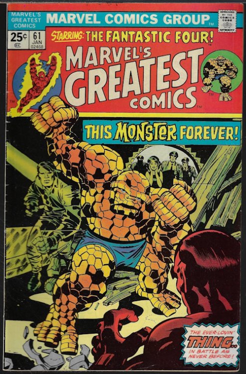 MARVEL'S GREATEST COMICS: Jan #61 (Fantastic Four)