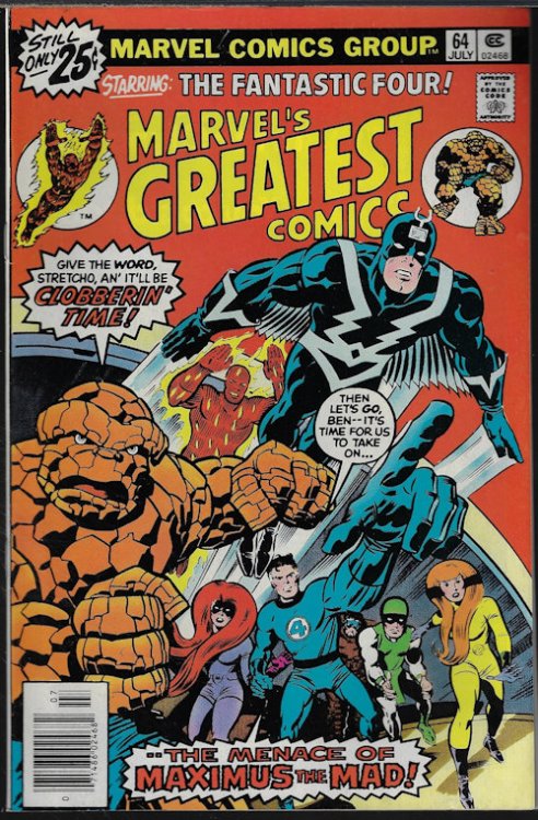 MARVEL'S GREATEST COMICS: July #64 (Fantastic Four)