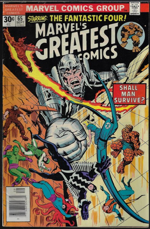 MARVEL'S GREATEST COMICS: Sept #65 (Fantastic Four)