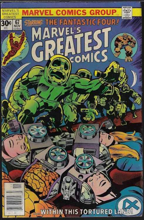 MARVEL'S GREATEST COMICS: Nov #67 (Fantastic Four)
