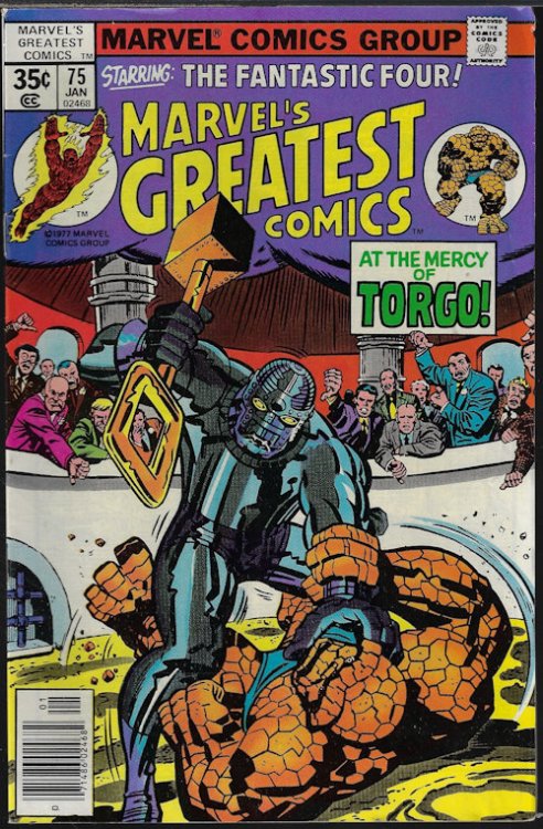 MARVEL'S GREATEST COMICS: Jan #75 (Fantastic Four)