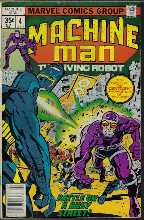 MACHINE MAN The Living Robot: July #4