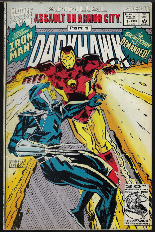 DARKHAWK ANNUAL: 1992 #1