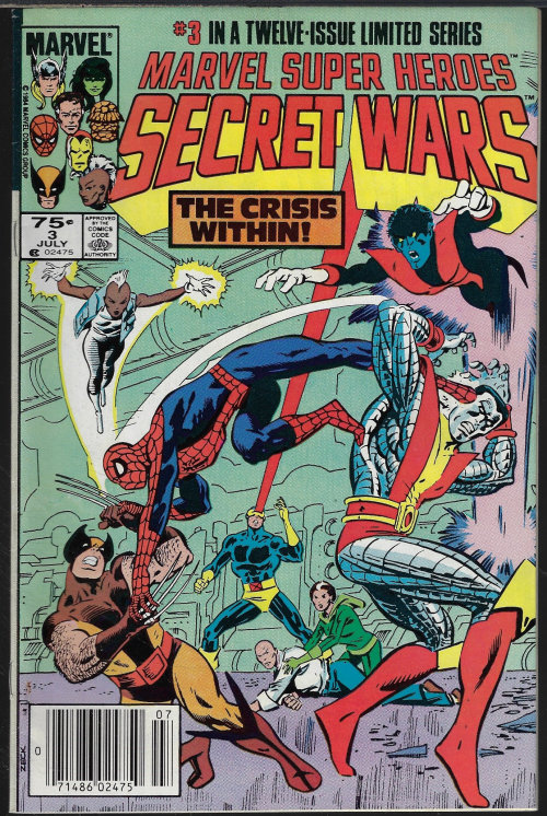 MARVEL SUPER HEROES SECRET WARS No. 3, July 1984