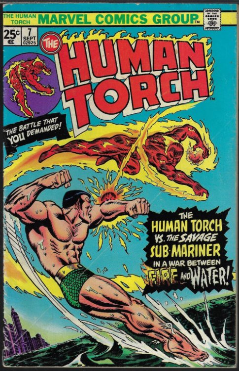 Image for THE HUMAN TORCH: Sept #7 THE HUMAN TORCH: Sept #7