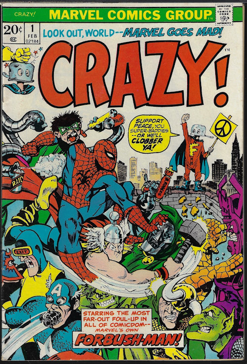 CRAZY!: Feb #1 (1973)