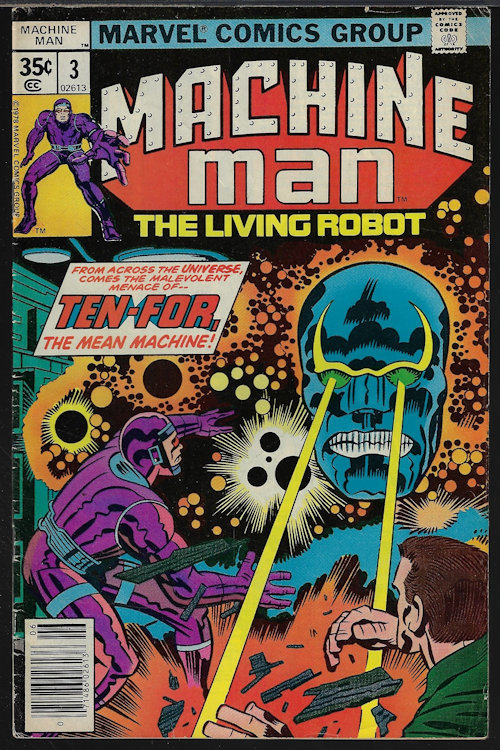 MACHINE MAN The Living Robot: June #3
