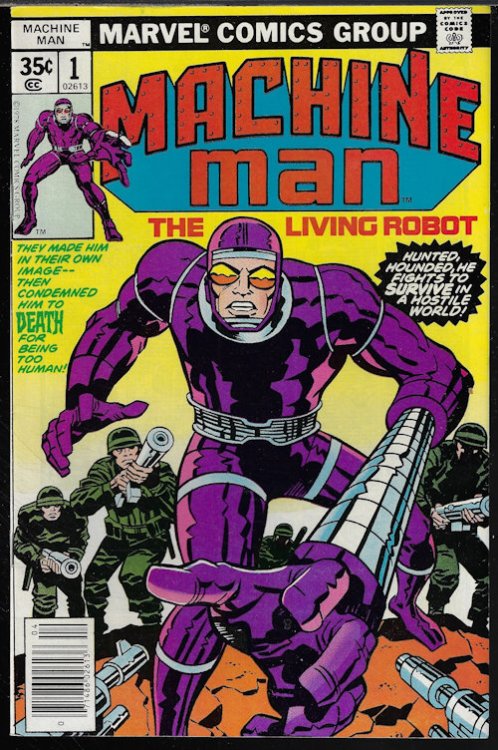 MACHINE MAN The Living Robot: Apr #1