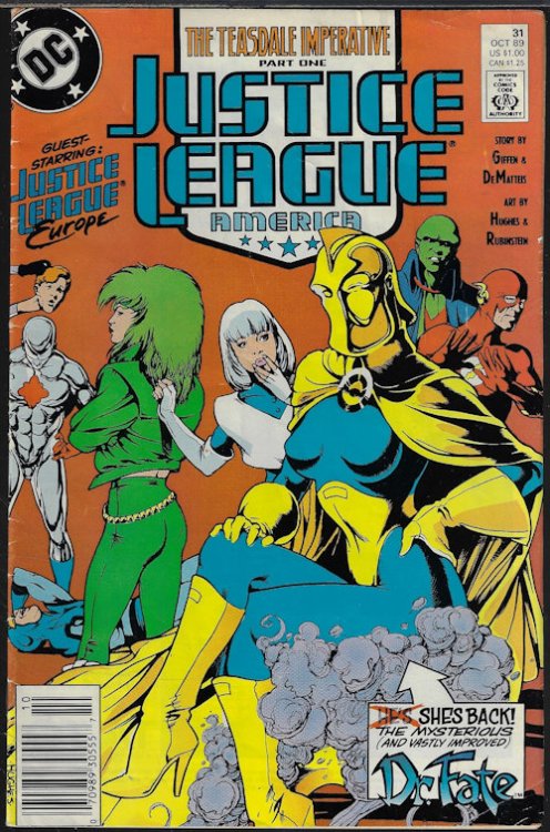 JUSTICE LEAGUE America: Oct #31, 1989