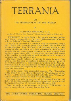 TERRANIA, or, The Feminization of the World
