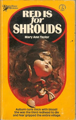 RED IS FOR SHROUDS; Raven House Mysteries #2