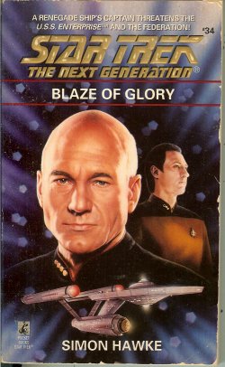 Image for BLAZE OF GLORY: Star Trek The Next Generation #34 BLAZE OF GLORY: Star Trek The Next Generation #34