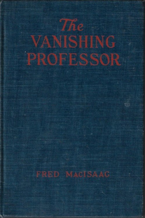 THE VANISHING PROFESSOR