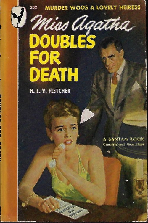 MISS AGATHA DOUBLES FOR DEATH