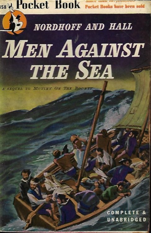 MEN AGAINST THE SEA (A sequel to MUTINY ON THE BOUNTY)