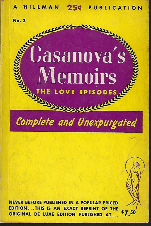 CASANOVA'S MEMOIRS