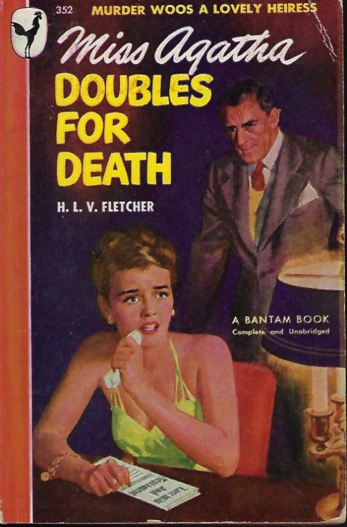 MISS AGATHA DOUBLES FOR DEATH