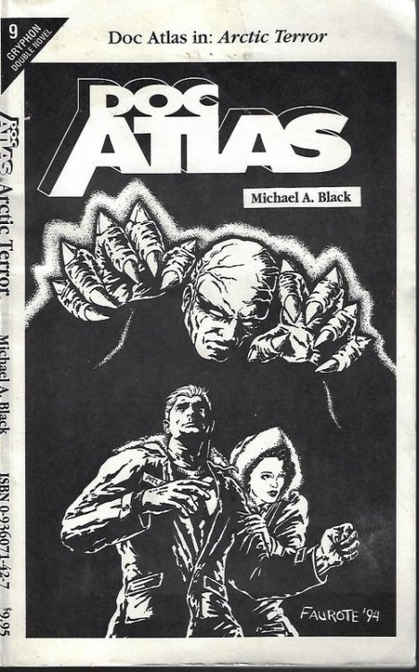 ARCTIC TERROR, Doc Atlas in. . ./THE CLAWS OF THE FALCON, The Nemesis in . . .