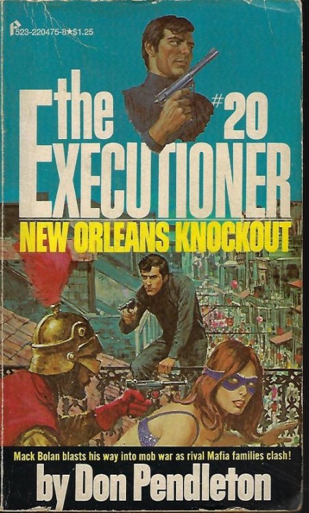 Image for NEW ORLEANS KNOCKOUT: The Executioner (Mack Bolan) #20 NEW ORLEANS KNOCKOUT: The Executioner (Mack Bolan) #20