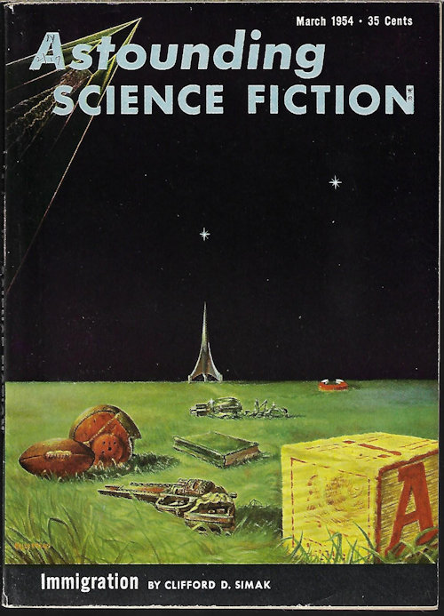 ASTOUNDING Science Fiction: March, Mar. 1954