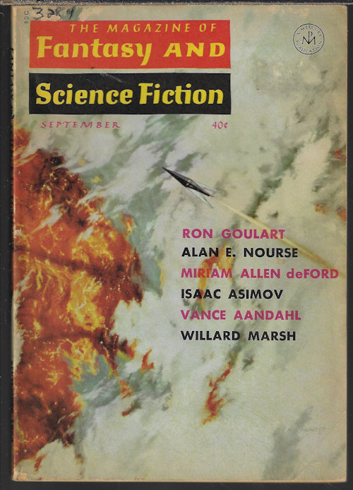 The Magazine of FANTASY AND SCIENCE FICTION (F&SF): September, Sept. 1964
