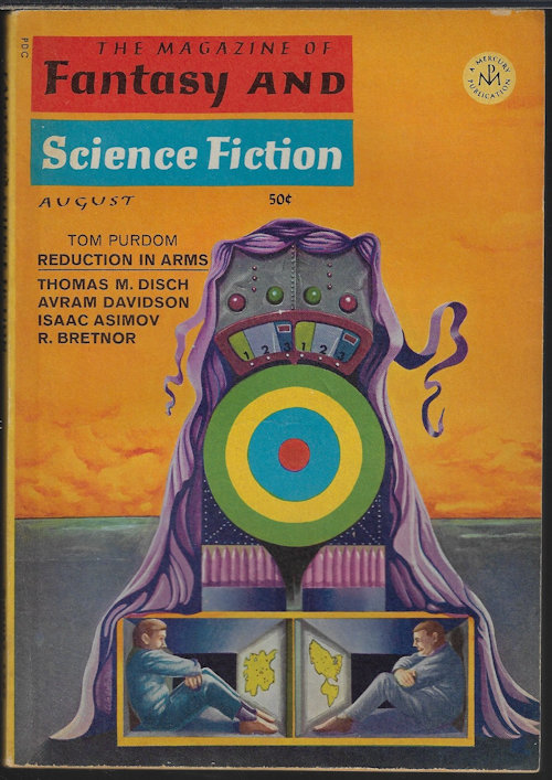 The Magazine of FANTASY AND SCIENCE FICTION (F&SF): August, Aug. 1967